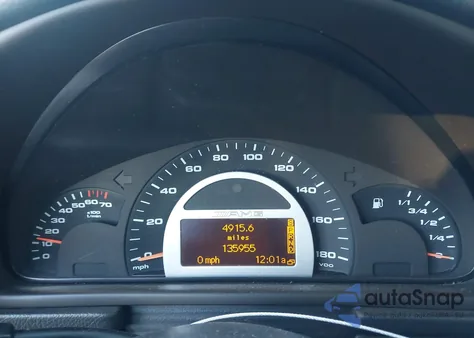 2002 Mercedes-Benz C 32 Amg z USA, uszkodzony, nr VIN WDBRF65J32F185444